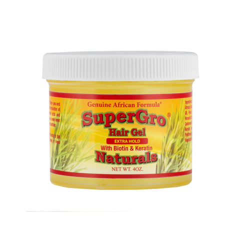 SuperGrow Hair Gel Extra Hold 4oz