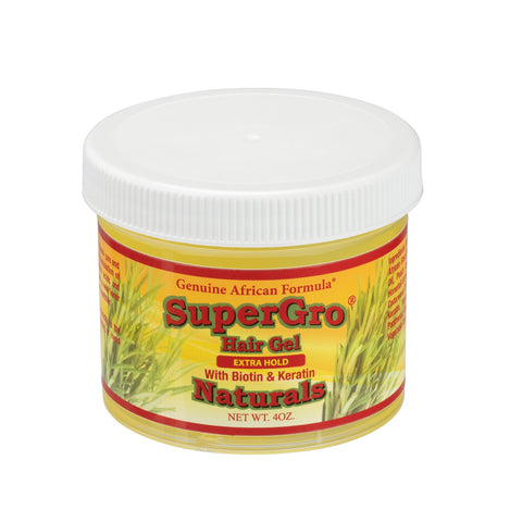 SuperGrow Hair Gel Extra Hold 4oz