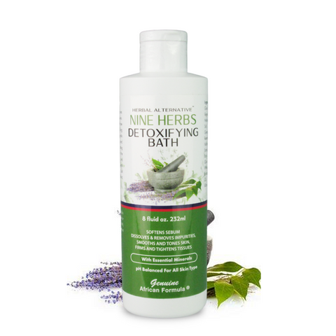 Nine Herbs Detoxifying Body Wash 8oz