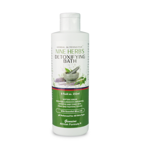 Nine Herbs Detoxifying Body Wash 8oz